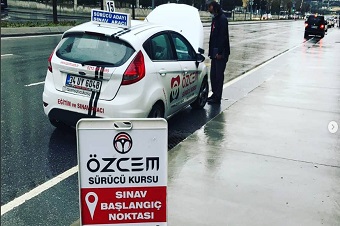özcem sürücü kursu direksiyon sınav alanı 2