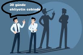 30 günde ehliyet veriyoruz